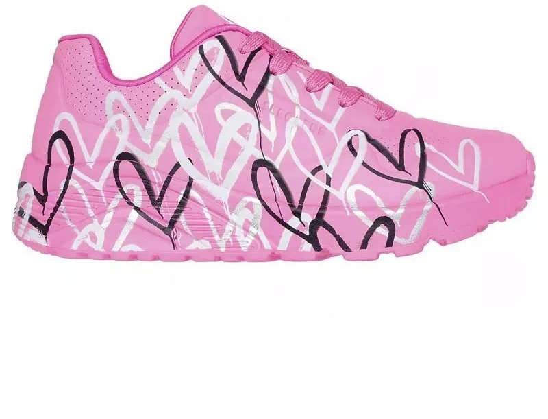 Skechers x JGoldcrown Uno Lite batai – Metallic Love Jr 314067L-HPMT
