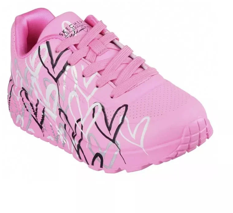 Skechers x JGoldcrown Uno Lite batai – Metallic Love Jr 314067L-HPMT