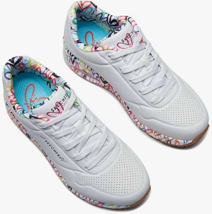 Skechers X Jgoldcrown Uno Loving Love W batai 155506-WHT