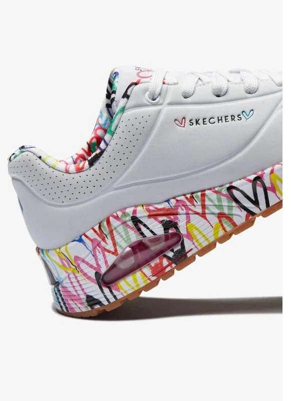 Skechers X Jgoldcrown Uno Loving Love W batai 155506-WHT