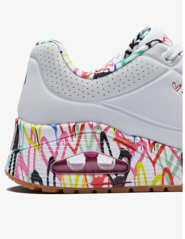 Skechers X Jgoldcrown Uno Loving Love W batai 155506-WHT