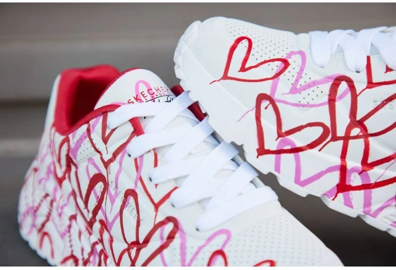 Skechers X Jgoldcrown Uno-Spread The Love W 155507-WRPK batai