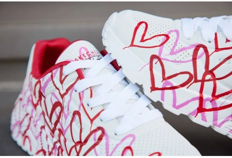Skechers X Jgoldcrown Uno-Spread The Love W 155507-WRPK batai