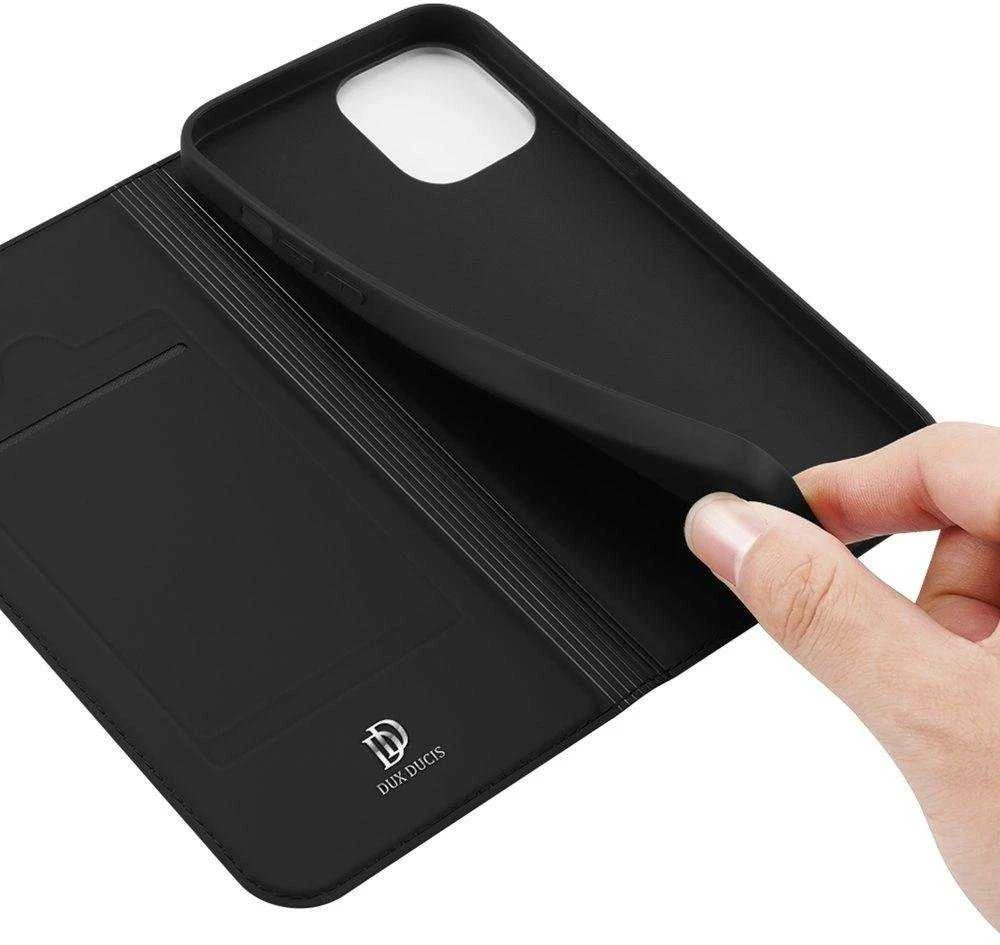 Dux Ducis Skin Pro dėklas skirtas Apple iPhone 13 Pro, juodas