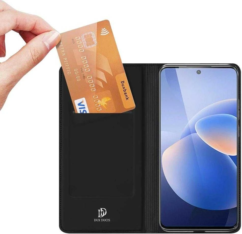 Dux Ducis Skin Pro dėklas skirtas Vivo X60, juodas