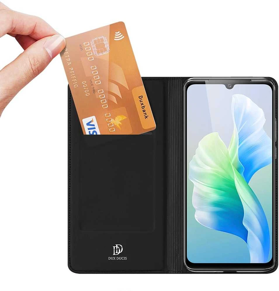 Dux Ducis Skin Pro dėklas skirtas Vivo V23e, juodas
