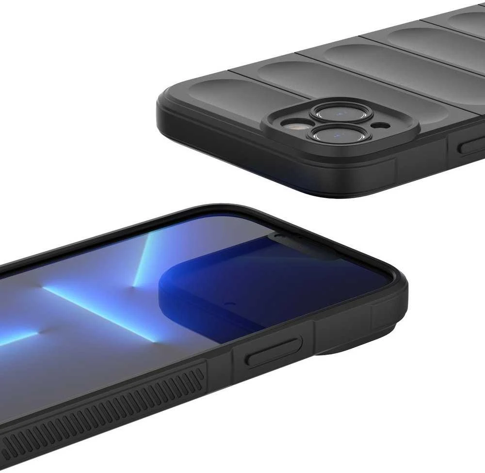 Hurtel Magic Shield dėklas skirtas iPhone 14 Plus, tamsiai mėlynas