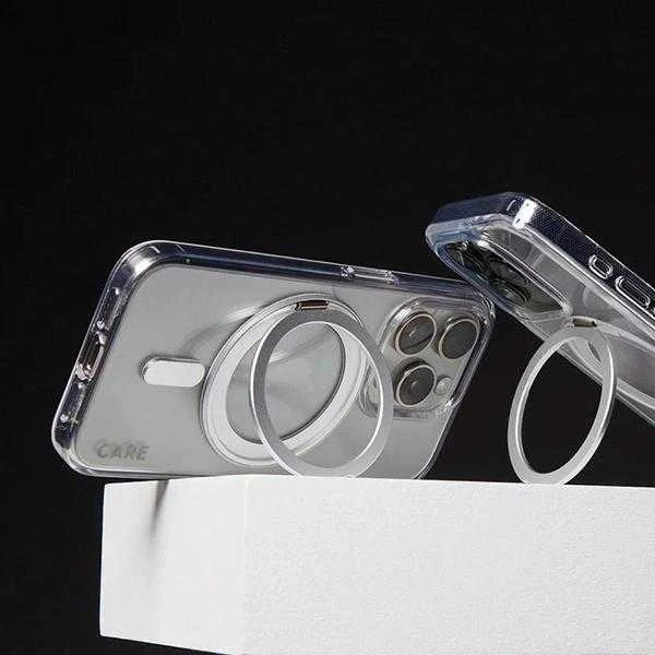 Panzer Glass CARE by PanzerGlass Feature Kickstand Apple iPhone 16 Pro Max 6.9" sidabrinis/sidabrinis MagSafe 1328