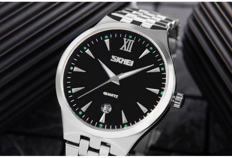Skmei 9071BK-B Vyriškas laikrodis + Dėžutė