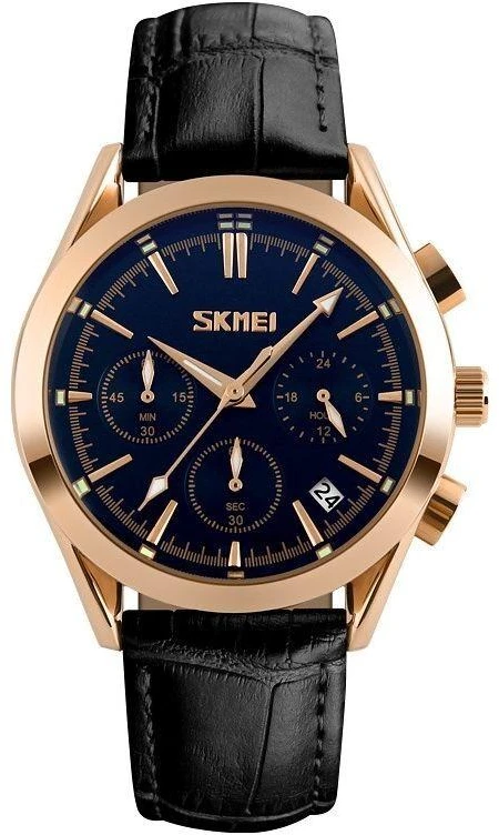 Skmei 9127BK Vyriškas laikrodis + DĖŽUTĖ
