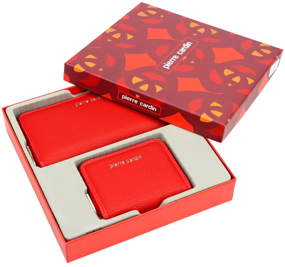 skóra ekologiczna Damski zestawy na prezent Pierre Cardin WX49 8822+5240