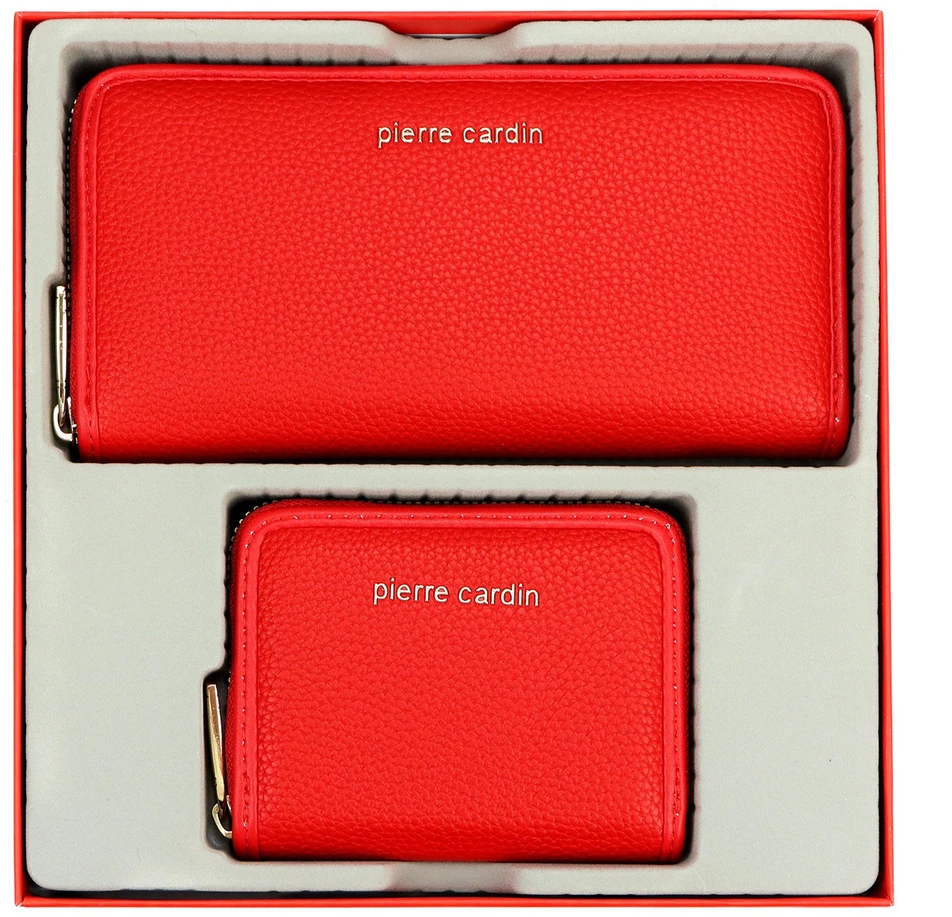 skóra ekologiczna Damski zestawy na prezent Pierre Cardin WX49 8822+5240