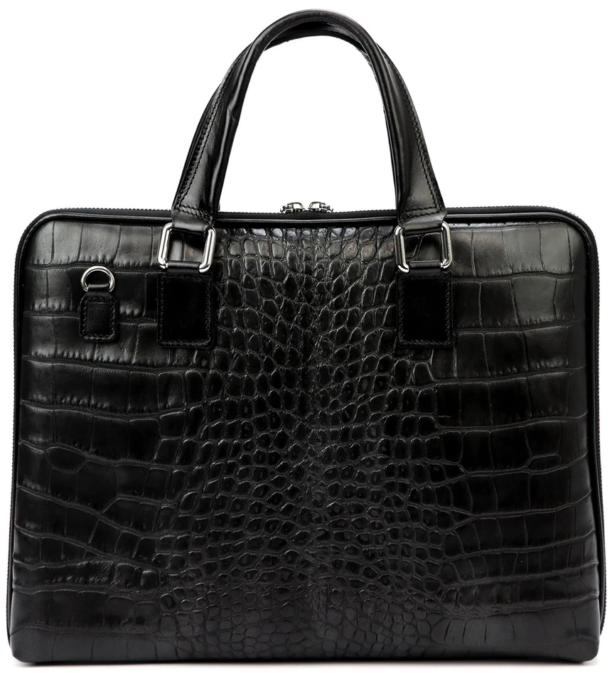 Skórzana aktówka damska Camilla PREMIUM 10.777 CROCO A4