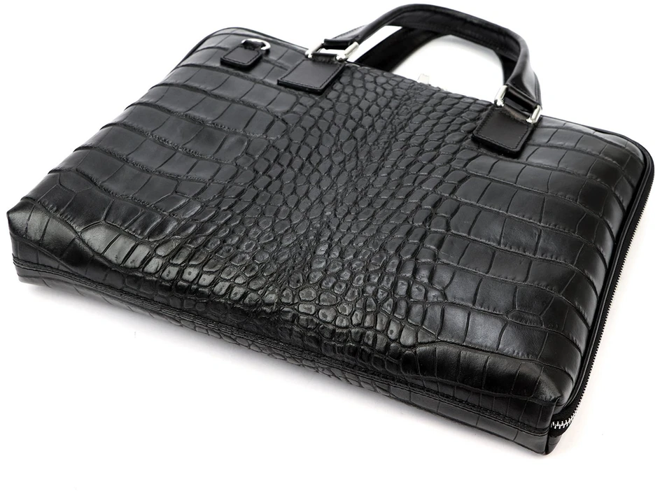 Skórzana aktówka damska Camilla PREMIUM 10.777 CROCO A4
