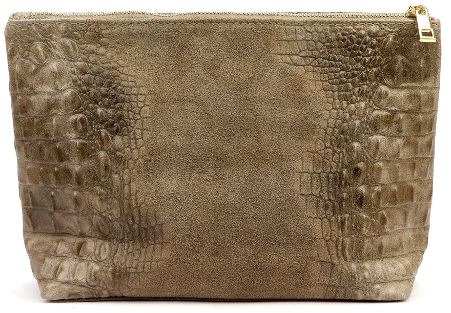 Skórzana kosmetyczka Gregorio COSMETICS-004 CROCO