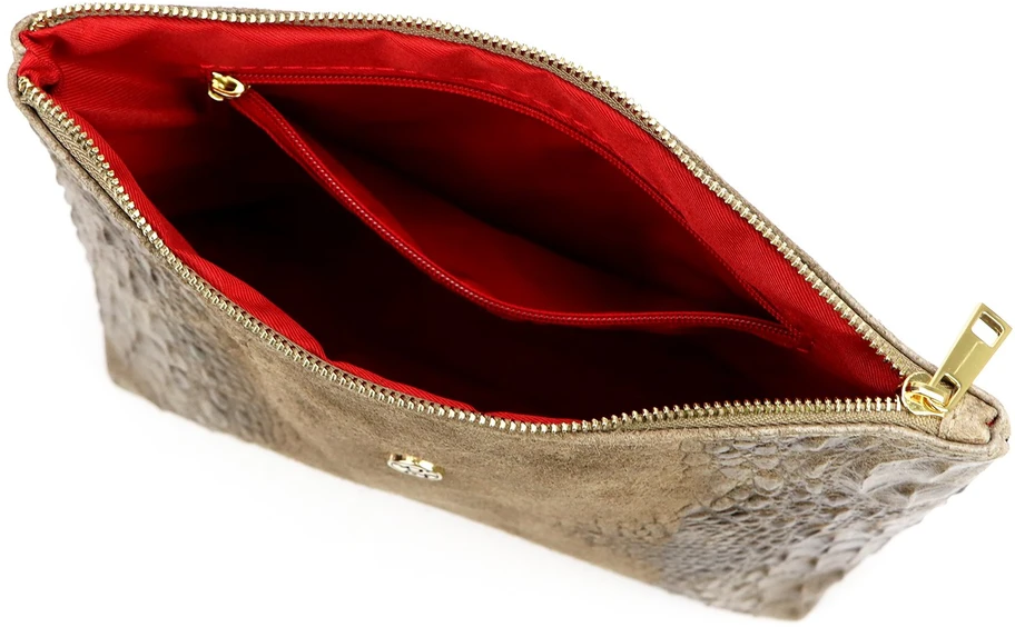 Skórzana kosmetyczka Gregorio COSMETICS-004 CROCO