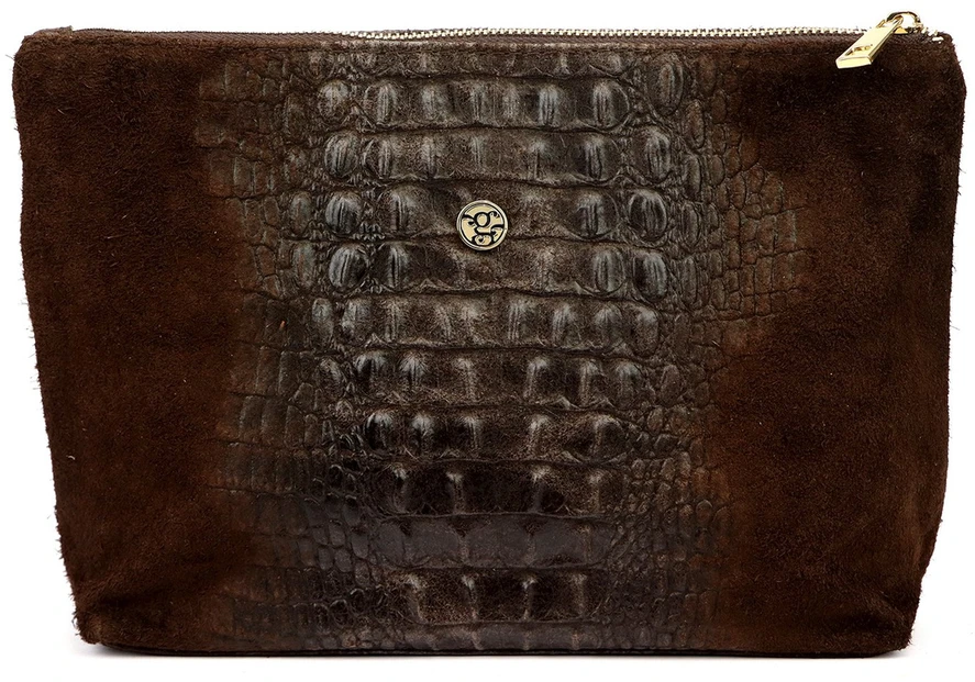 Skórzana kosmetyczka Gregorio COSMETICS-004 CROCO