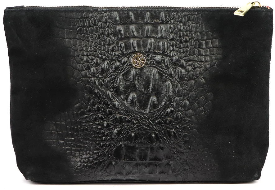 Skórzana kosmetyczka Gregorio COSMETICS-004 CROCO