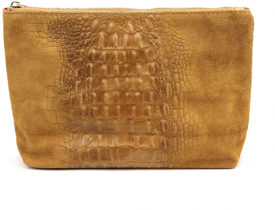 Skórzana kosmetyczka Gregorio COSMETICS-004 CROCO
