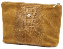 Skórzana kosmetyczka Gregorio COSMETICS-004 CROCO