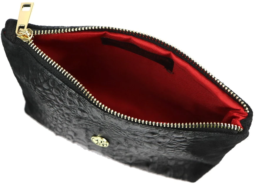 Skórzana kosmetyczka Gregorio COSMETICS-005 CROCO
