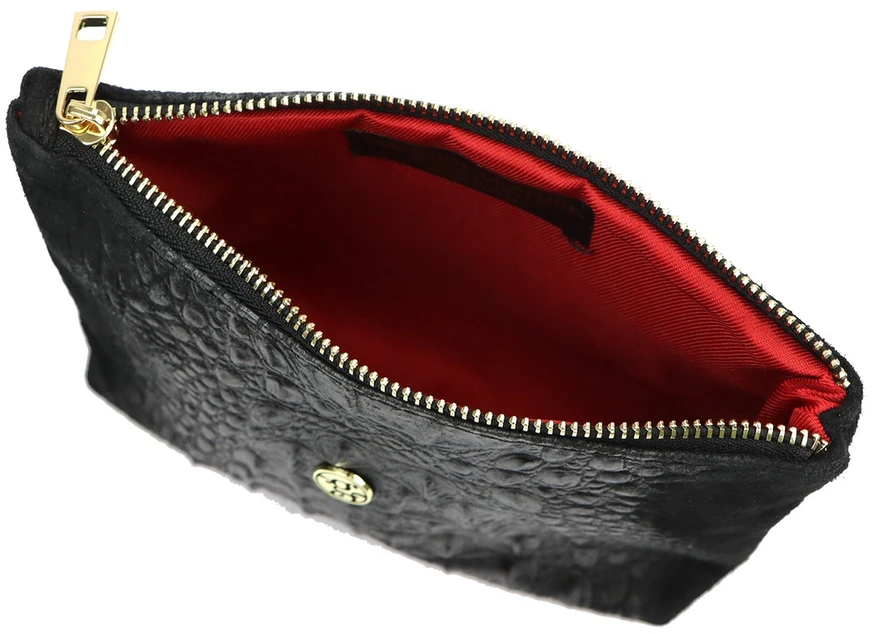 Skórzana kosmetyczka Gregorio COSMETICS-005 CROCO