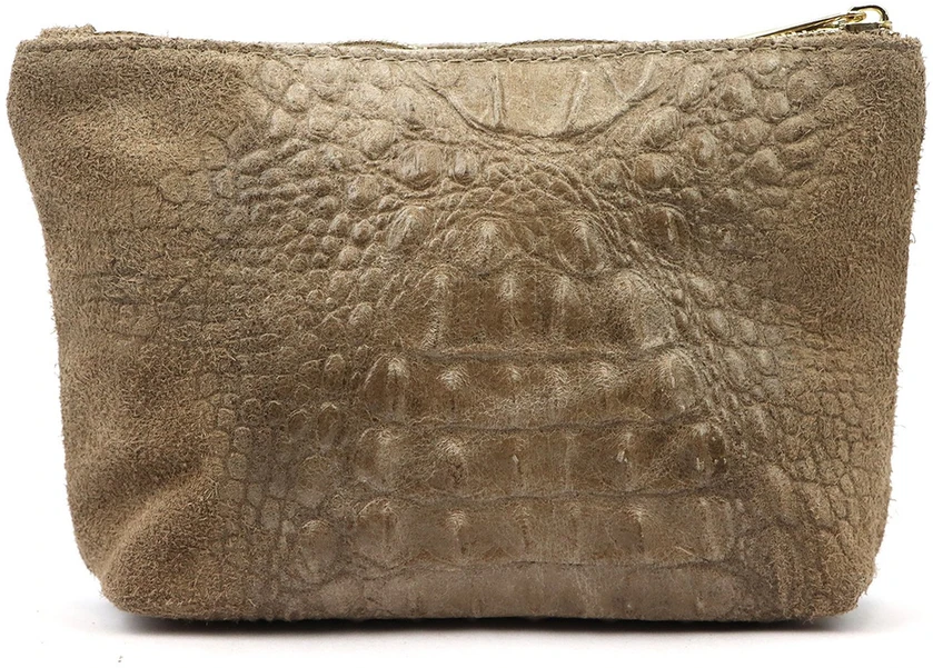 Skórzana kosmetyczka Gregorio COSMETICS-005 CROCO