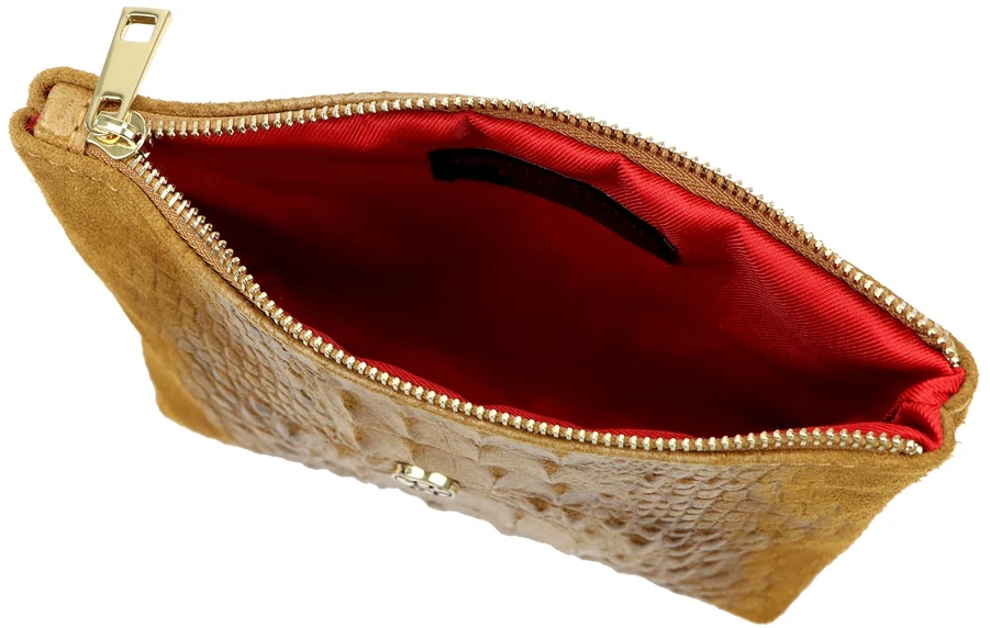 Skórzana kosmetyczka Gregorio COSMETICS-005 CROCO