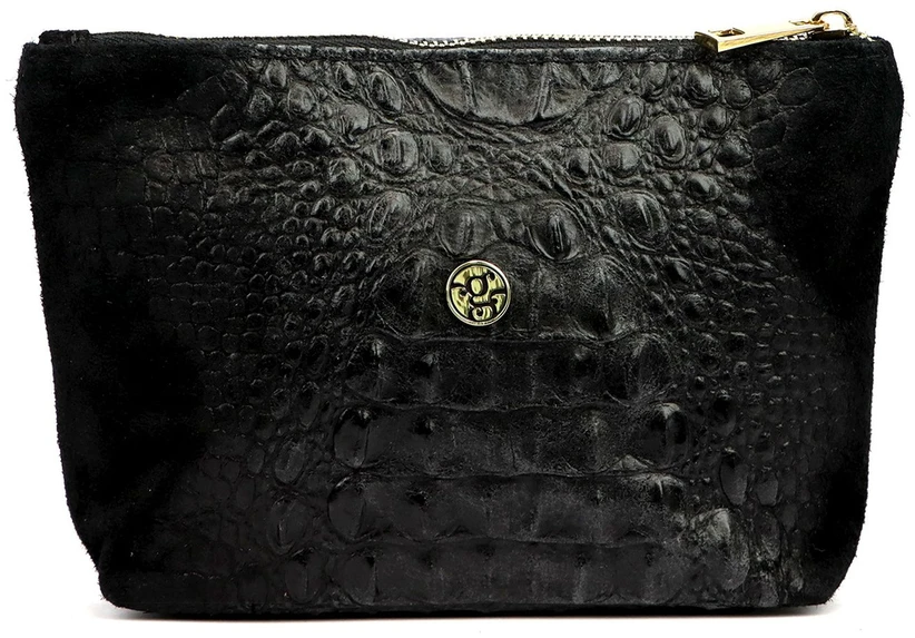 Skórzana kosmetyczka Gregorio COSMETICS-005 CROCO