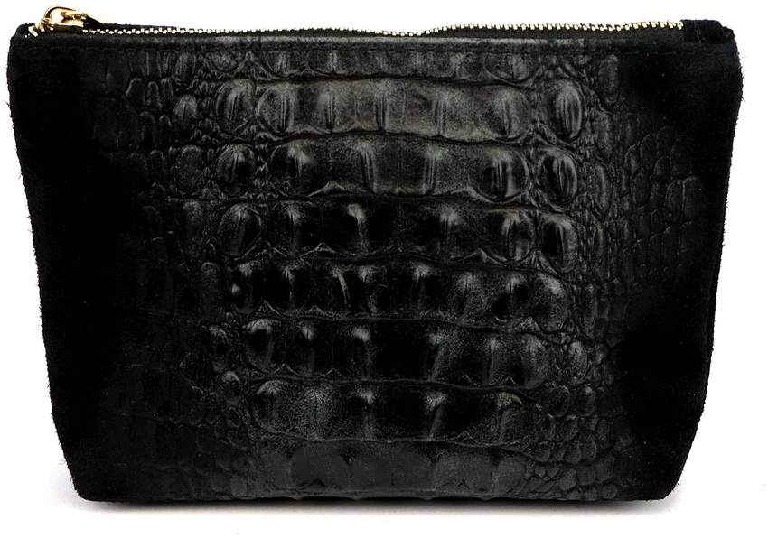 Skórzana kosmetyczka Gregorio COSMETICS-005 CROCO