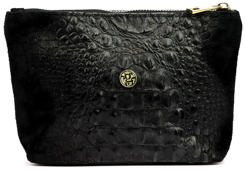 Skórzana kosmetyczka Gregorio COSMETICS-005 CROCO
