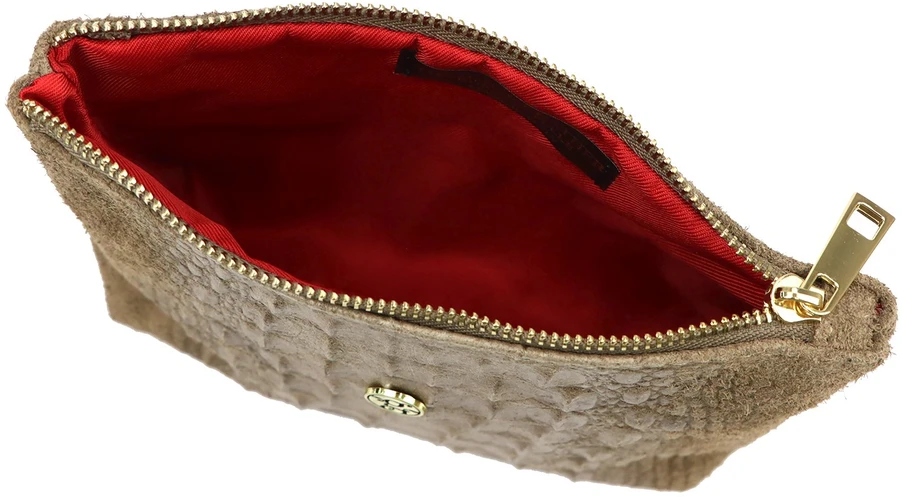 Skórzana kosmetyczka Gregorio COSMETICS-005 CROCO