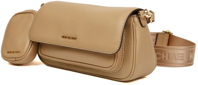 Skórzana listonoszka Michael Kors 35S6GTVC0L camelowa