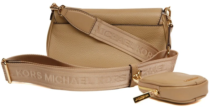 Skórzana listonoszka Michael Kors 35S6GTVC0L camelowa