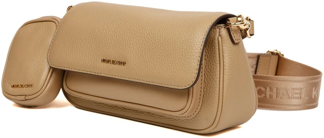 Skórzana listonoszka Michael Kors 35S6GTVC0L camelowa