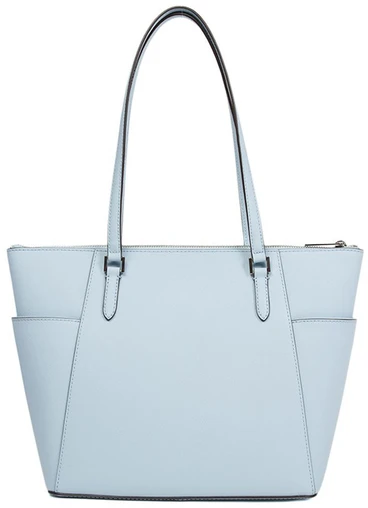 Skórzana shopperka Michael Kors 35F0SCFT3L – jasnoniebieska