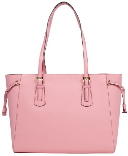 Skórzana shopperka Michael Kors 35R6GV6T7L – rožinė