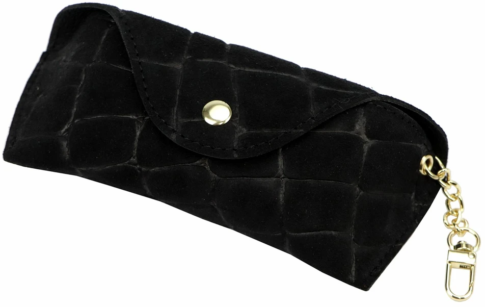 Skórzane etui na okulary CROCO Florence BRE-13