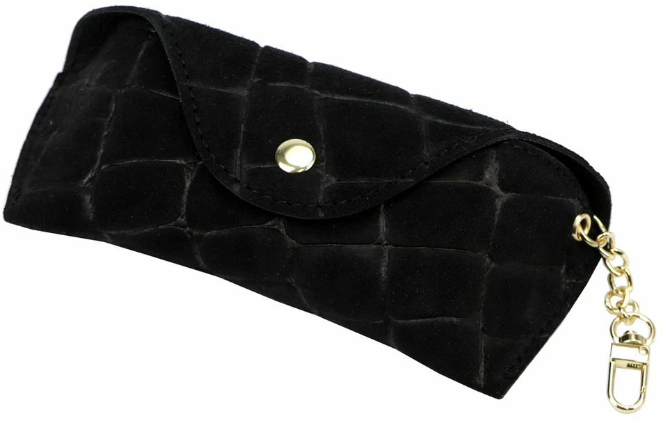 Skórzane etui na okulary CROCO Florence BRE-13