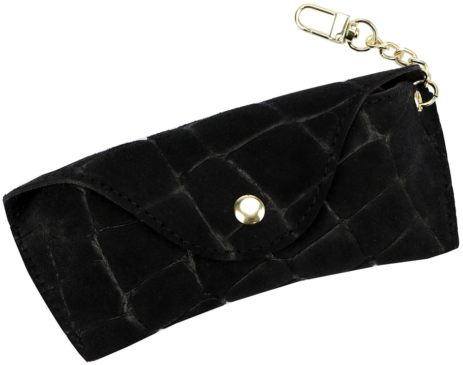 Skórzane etui na okulary CROCO Florence BRE-13