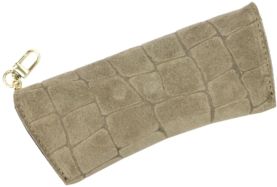Skórzane etui na okulary CROCO Florence BRE-13