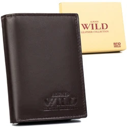 Always Wild Vyriška odinė piniginė N0036-P-SCR D.Ruda