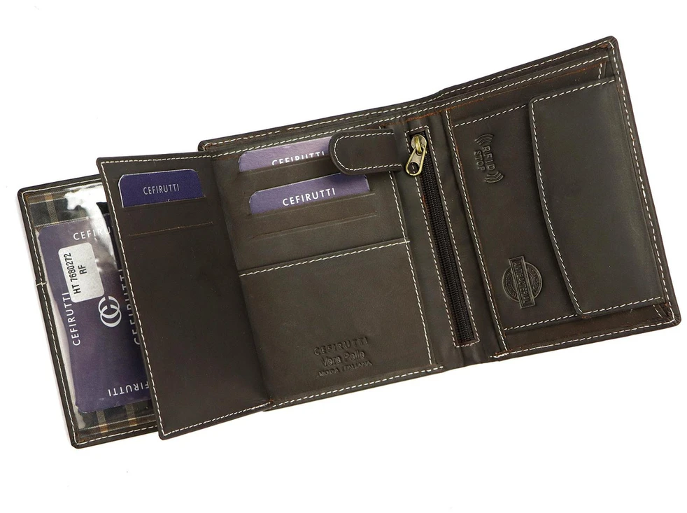 Piniginė vyrams Cefirutti HT 7680272 RFID