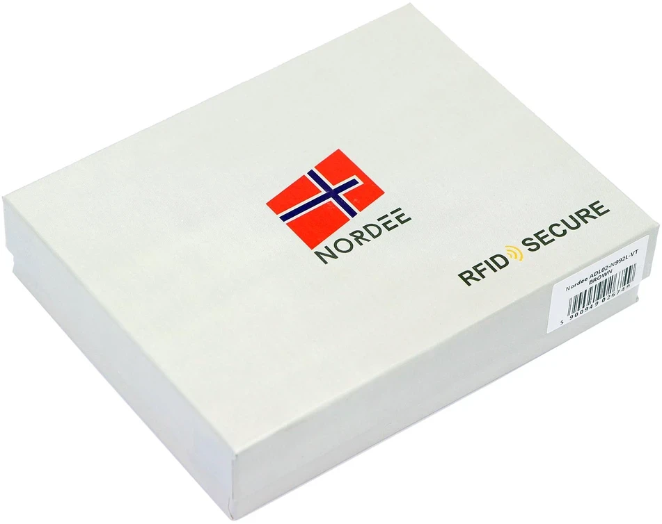 Skórzany męski portfel Nordee REIN N992L