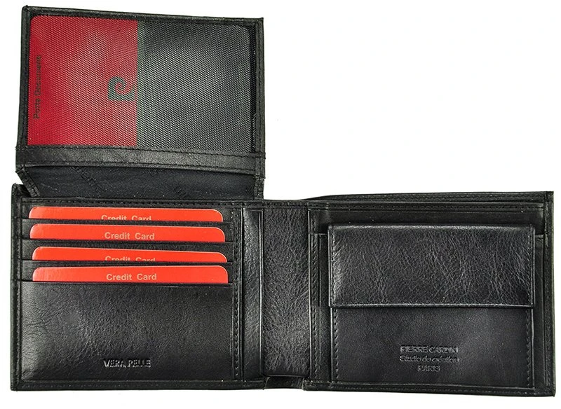 Skórzany męski portfel Pierre Cardin SAHARA TILAK03 8806