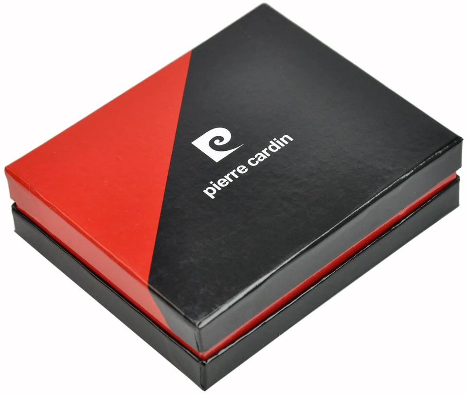 Vyriška odinė piniginė Pierre Cardin Tilak51 8824, juoda