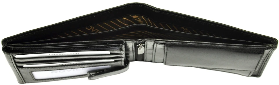 Skórzany męski portfel Rovicky PC-103-BAR RFID