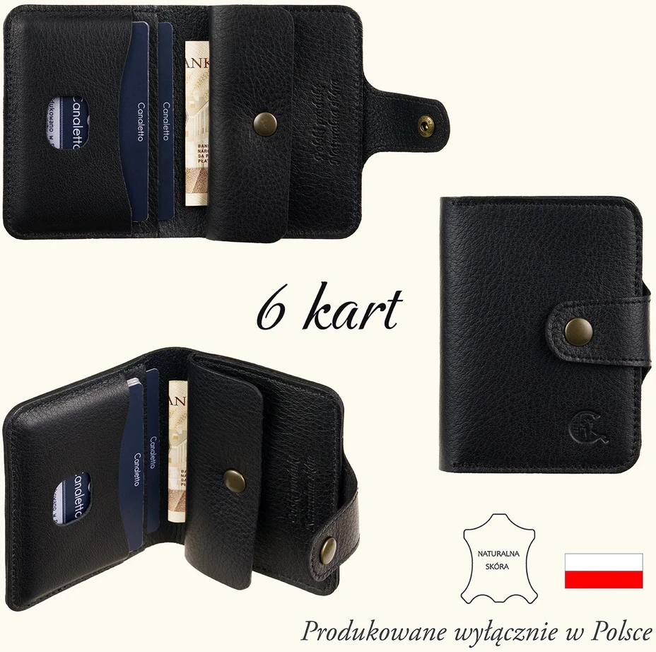 Odinis Vyrų Piniginė SLIM Canaletto PM46-02As246