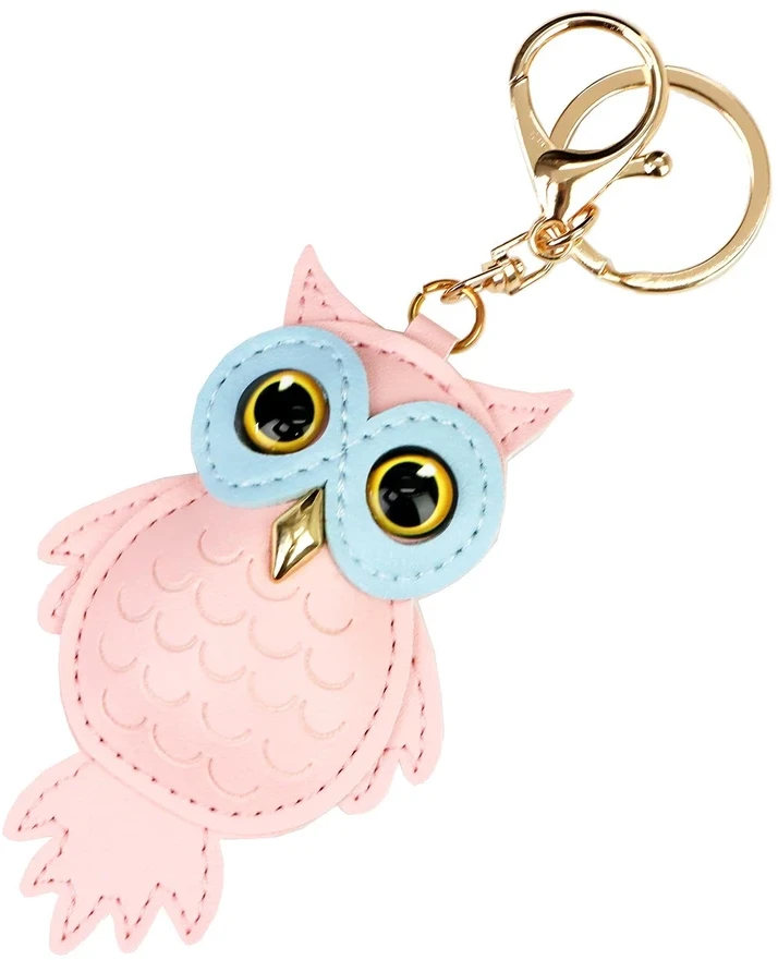 Skórzany Pakabutis do kluczy sowa Florence BRE-9 OWL