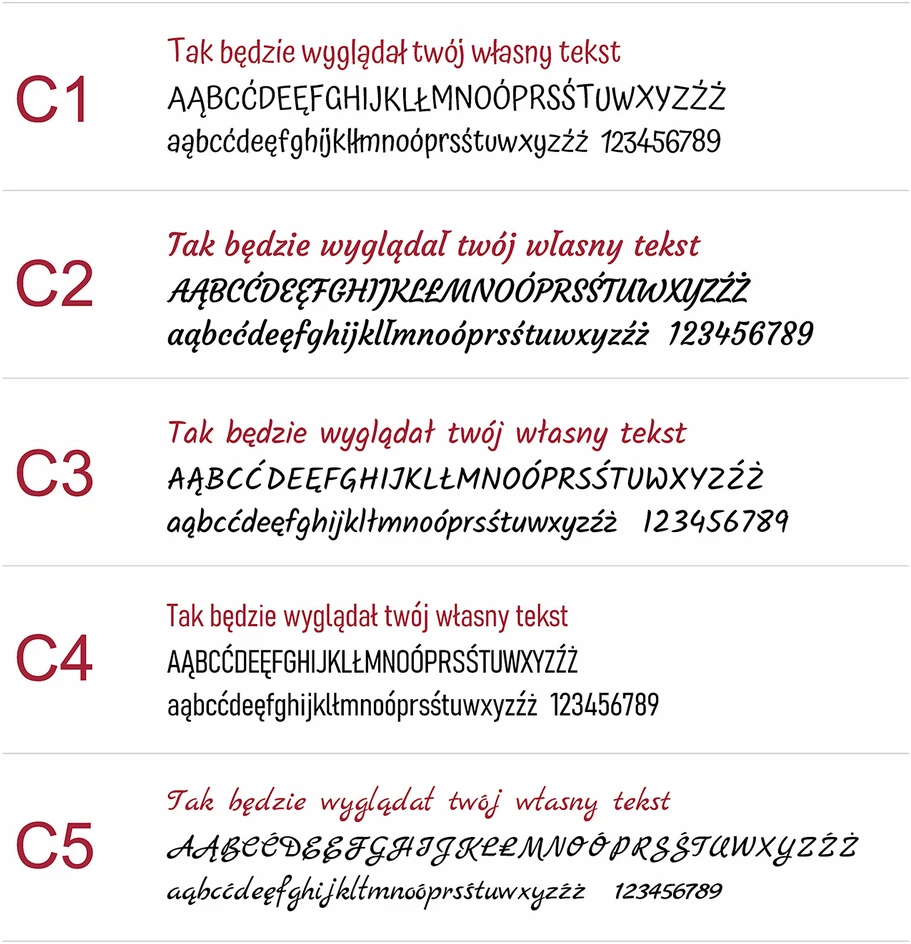 Skórzany Pakabutis serce su Twoim napisem personalizowany prezent E25s165